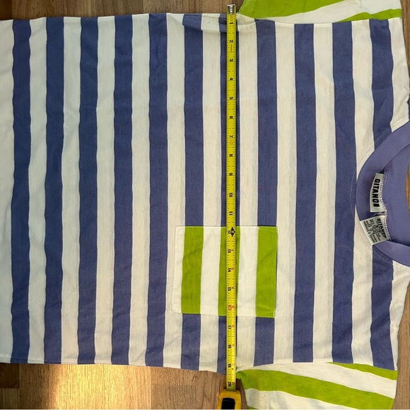 Gitano small t-shirt - white, blue and green - Picture 4 of 4